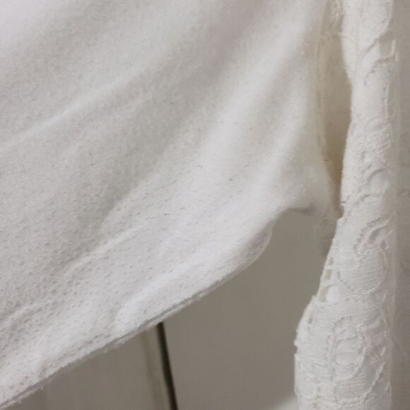 Dressbarn Lace Overlay Top Sz 2x - Picture 4 of 5